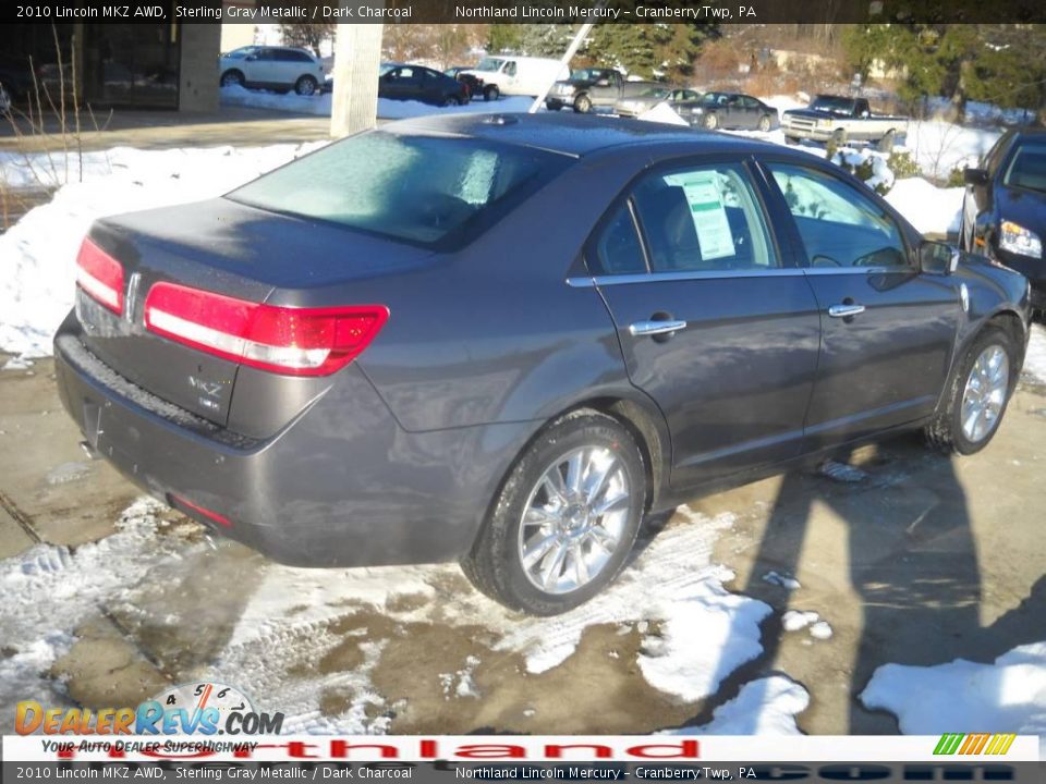 2010 Lincoln MKZ AWD Sterling Gray Metallic / Dark Charcoal Photo #2
