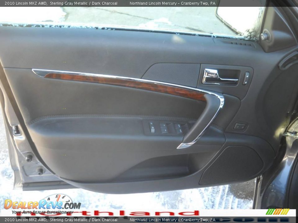 2010 Lincoln MKZ AWD Sterling Gray Metallic / Dark Charcoal Photo #6