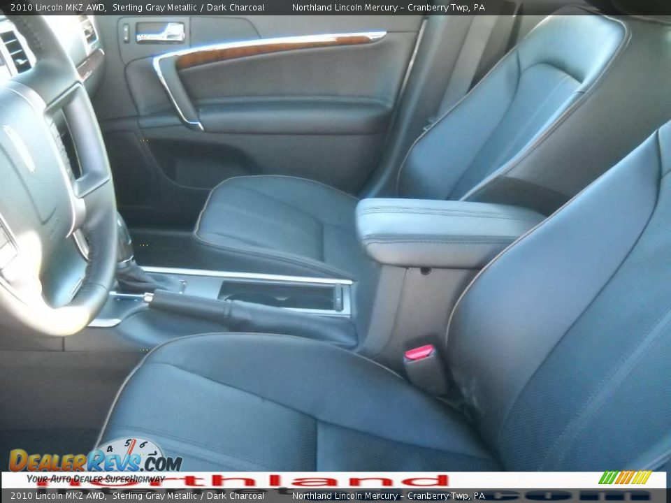 2010 Lincoln MKZ AWD Sterling Gray Metallic / Dark Charcoal Photo #8