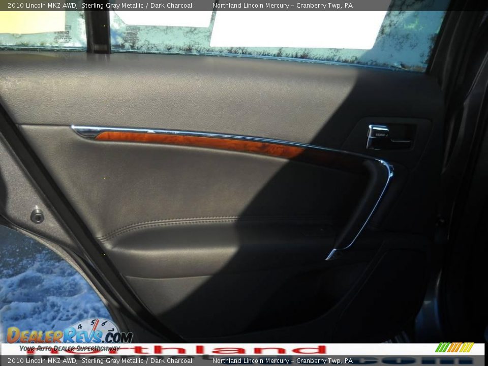 2010 Lincoln MKZ AWD Sterling Gray Metallic / Dark Charcoal Photo #10