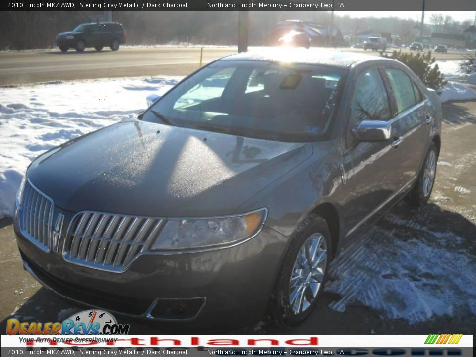 2010 Lincoln MKZ AWD Sterling Gray Metallic / Dark Charcoal Photo #12