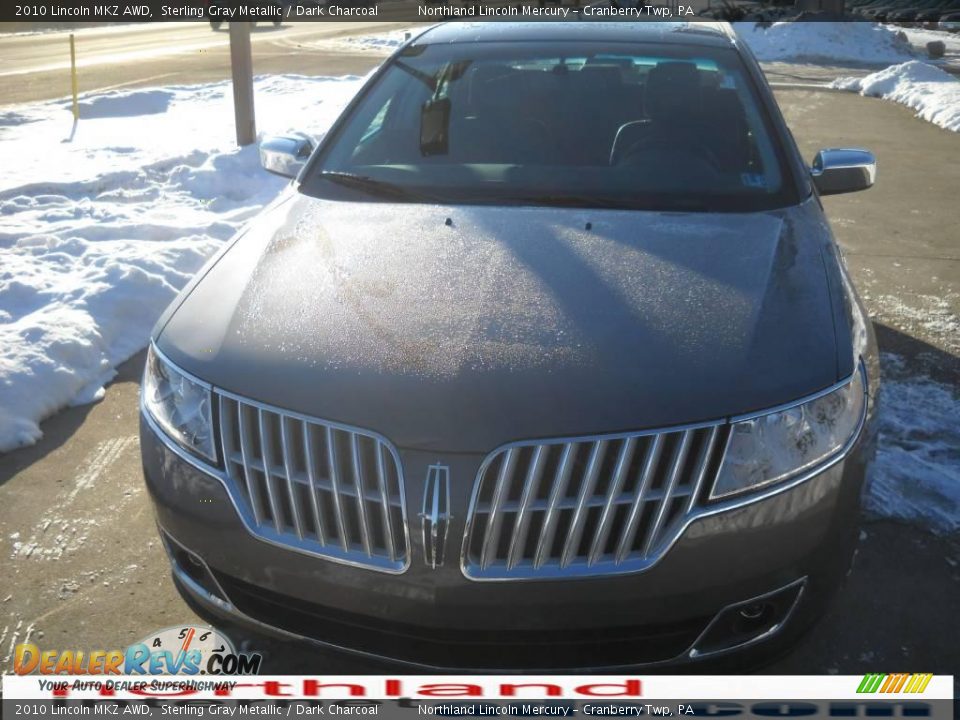 2010 Lincoln MKZ AWD Sterling Gray Metallic / Dark Charcoal Photo #13