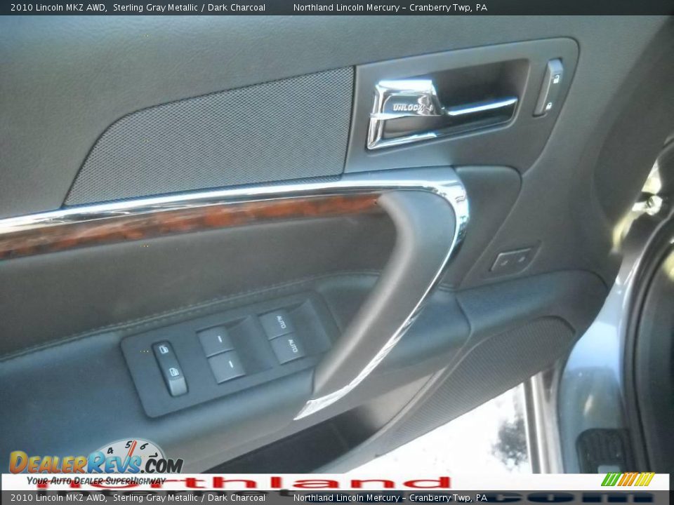 2010 Lincoln MKZ AWD Sterling Gray Metallic / Dark Charcoal Photo #15