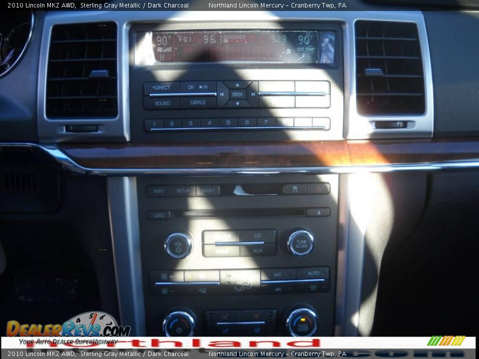 2010 Lincoln MKZ AWD Sterling Gray Metallic / Dark Charcoal Photo #17