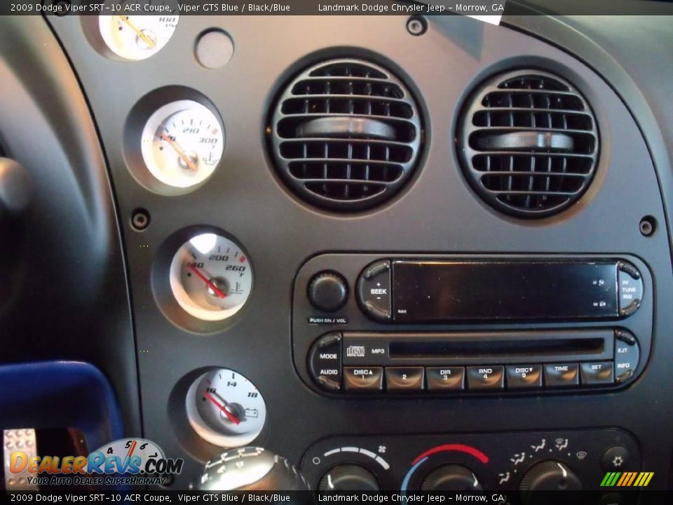 2009 Dodge Viper SRT-10 ACR Coupe Viper GTS Blue / Black/Blue Photo #12