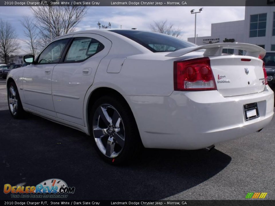 2010 Dodge Charger R/T Stone White / Dark Slate Gray Photo #2