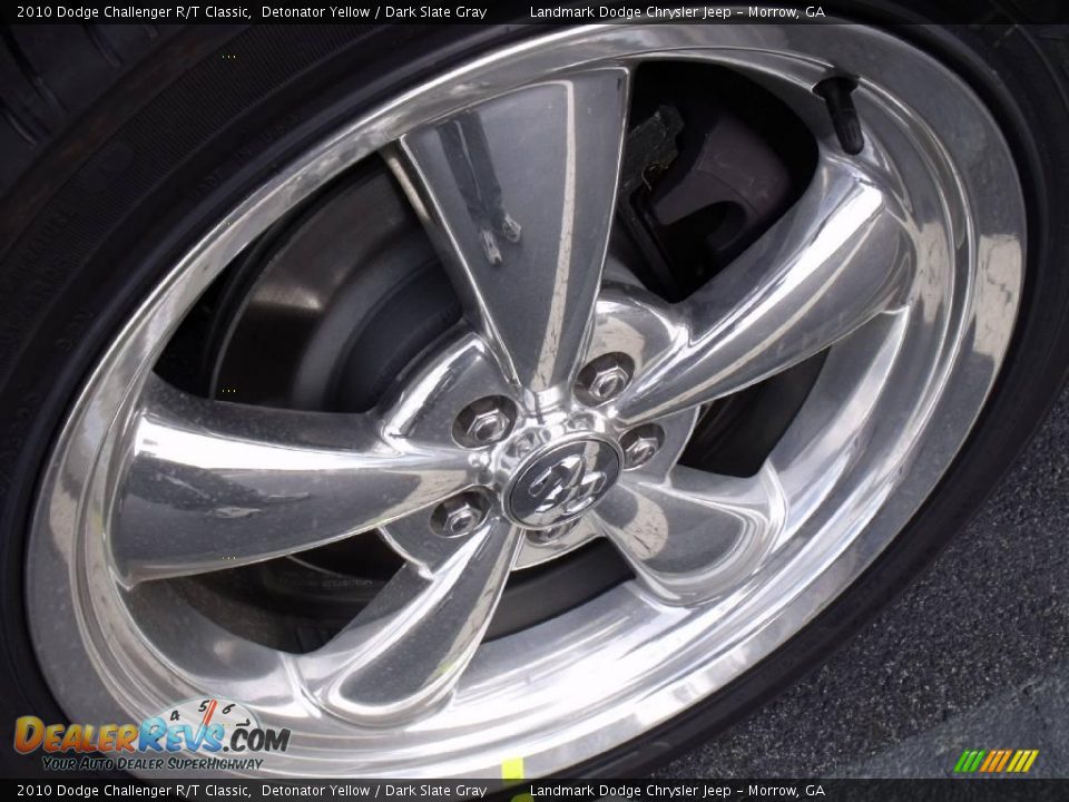 2010 Dodge Challenger R/T Classic Detonator Yellow / Dark Slate Gray Photo #5