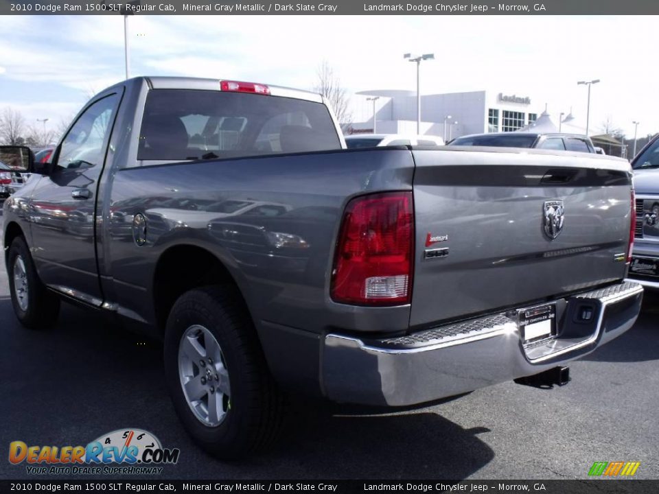 2010 Dodge Ram 1500 SLT Regular Cab Mineral Gray Metallic / Dark Slate Gray Photo #2