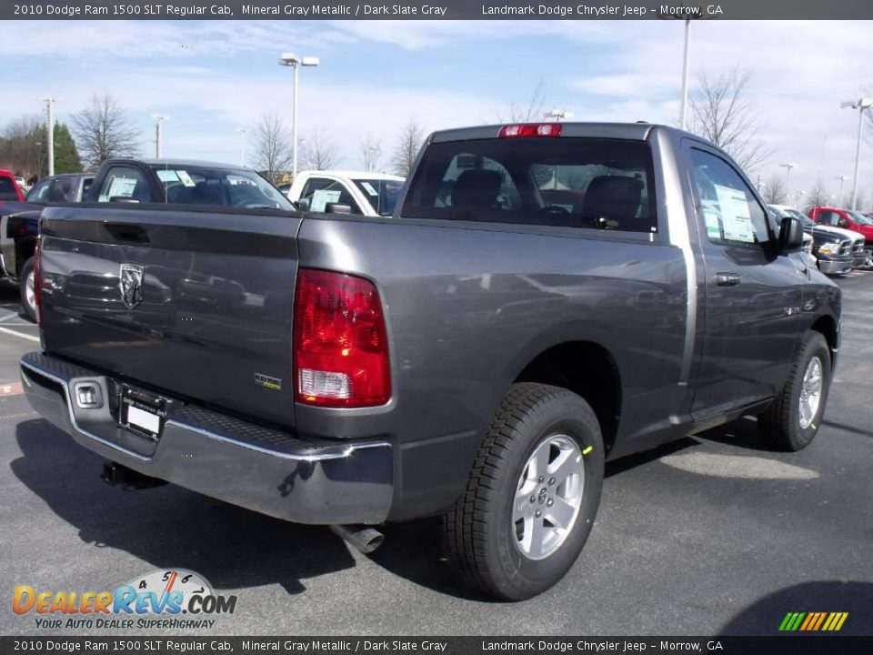 2010 Dodge Ram 1500 SLT Regular Cab Mineral Gray Metallic / Dark Slate Gray Photo #3