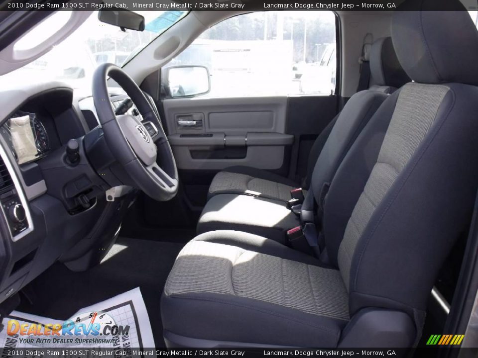 2010 Dodge Ram 1500 SLT Regular Cab Mineral Gray Metallic / Dark Slate Gray Photo #6