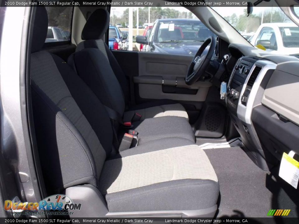 2010 Dodge Ram 1500 SLT Regular Cab Mineral Gray Metallic / Dark Slate Gray Photo #8