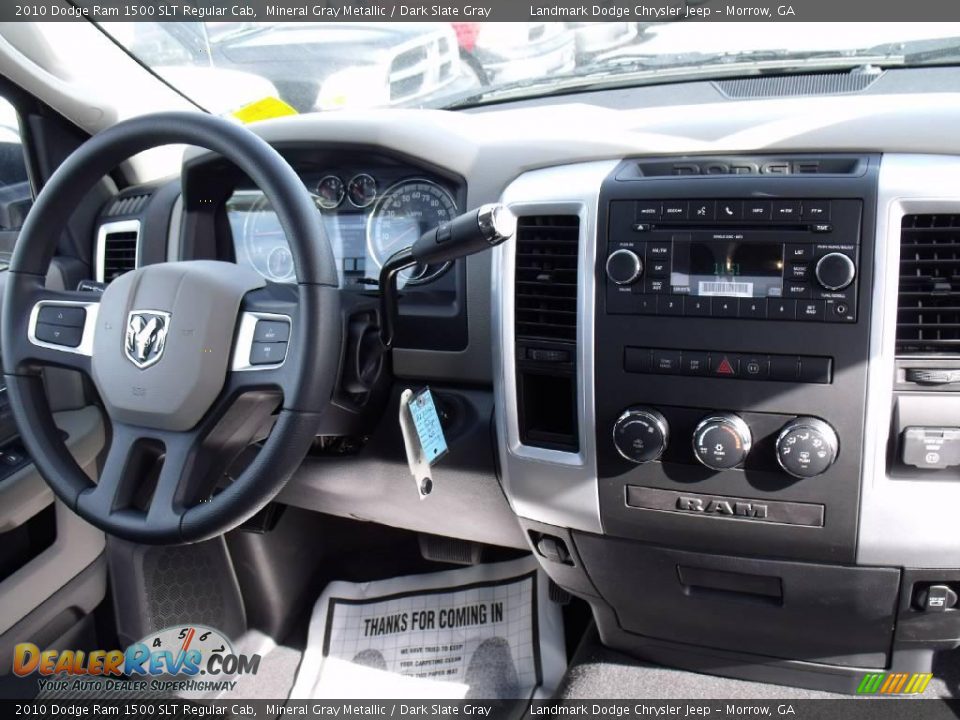 2010 Dodge Ram 1500 SLT Regular Cab Mineral Gray Metallic / Dark Slate Gray Photo #9
