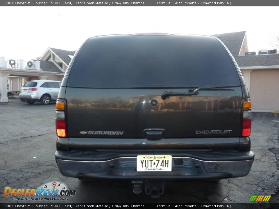 2004 Chevrolet Suburban 1500 LT 4x4 Dark Green Metallic / Gray/Dark Charcoal Photo #6