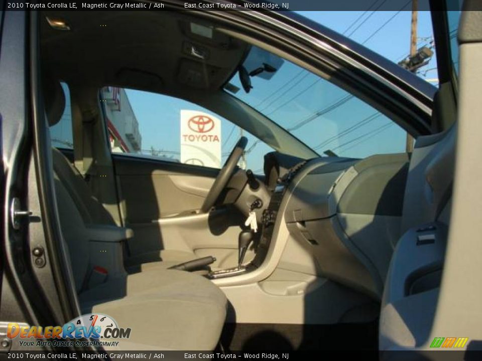 2010 Toyota Corolla LE Magnetic Gray Metallic / Ash Photo #8