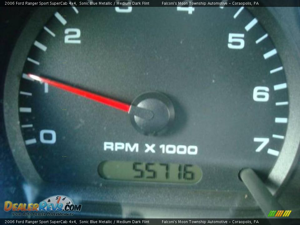 2006 Ford Ranger Sport SuperCab 4x4 Sonic Blue Metallic / Medium Dark Flint Photo #15
