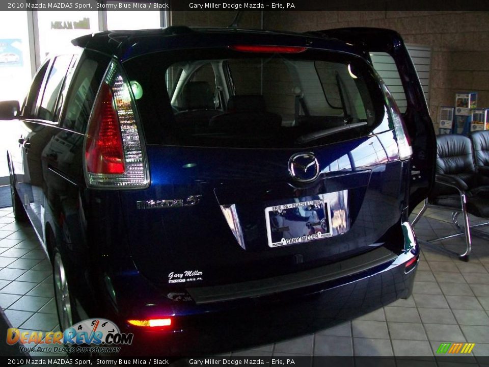 2010 Mazda MAZDA5 Sport Stormy Blue Mica / Black Photo #3
