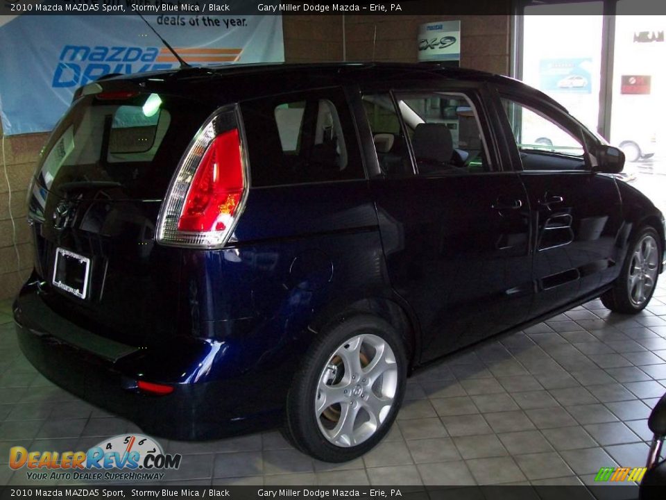 2010 Mazda MAZDA5 Sport Stormy Blue Mica / Black Photo #7