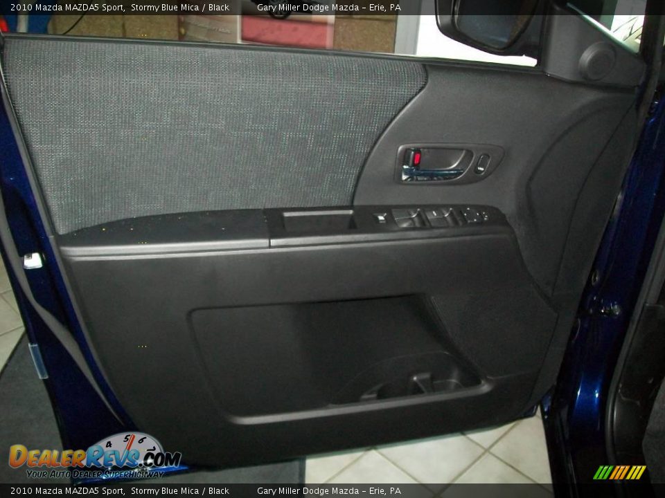 2010 Mazda MAZDA5 Sport Stormy Blue Mica / Black Photo #10