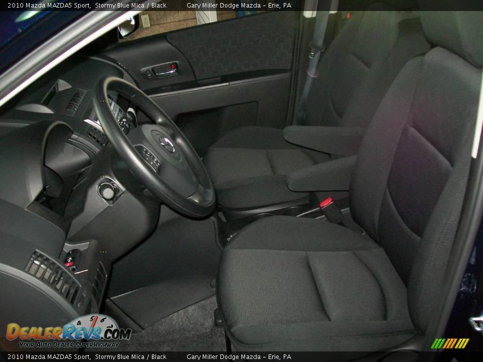 2010 Mazda MAZDA5 Sport Stormy Blue Mica / Black Photo #11