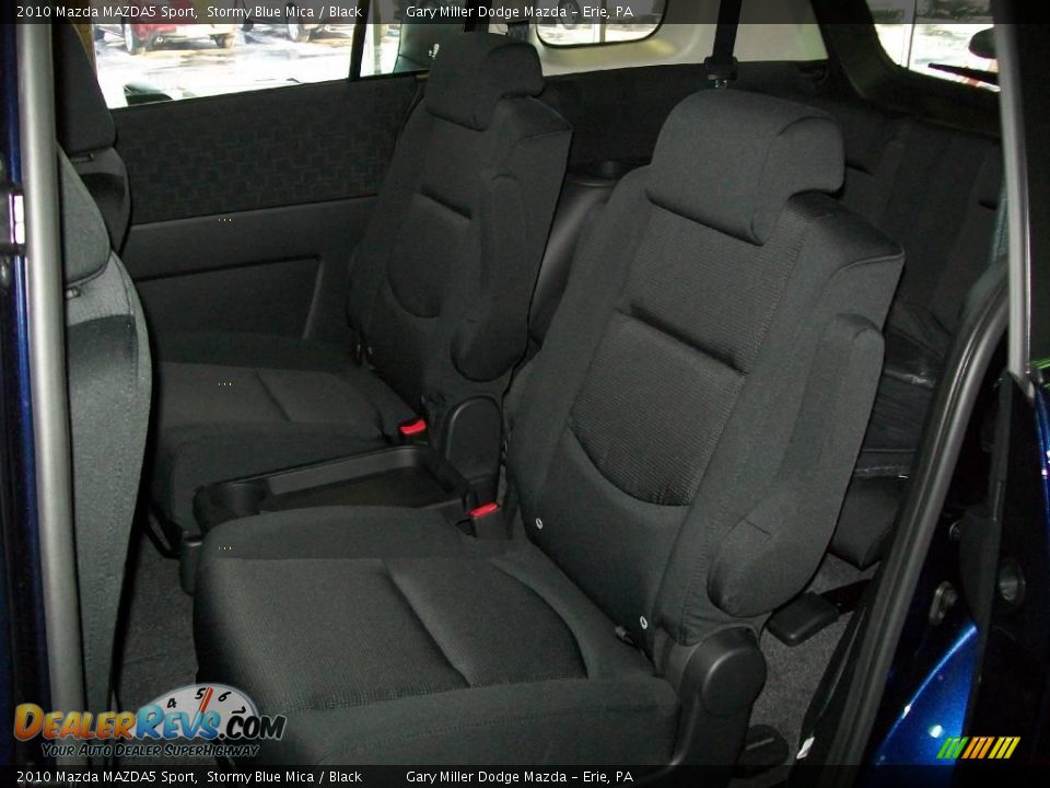 2010 Mazda MAZDA5 Sport Stormy Blue Mica / Black Photo #12