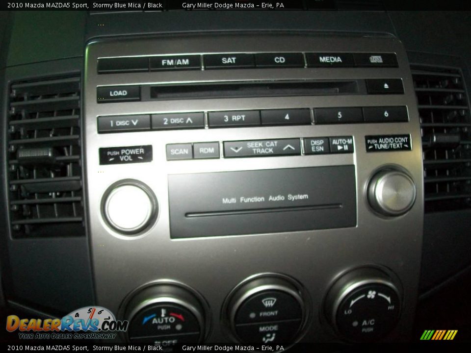 2010 Mazda MAZDA5 Sport Stormy Blue Mica / Black Photo #14