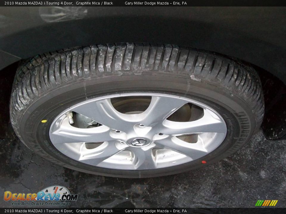 2010 Mazda MAZDA3 i Touring 4 Door Graphite Mica / Black Photo #10