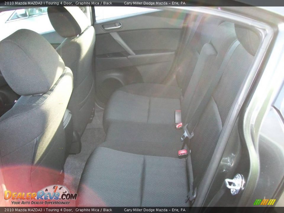 2010 Mazda MAZDA3 i Touring 4 Door Graphite Mica / Black Photo #13