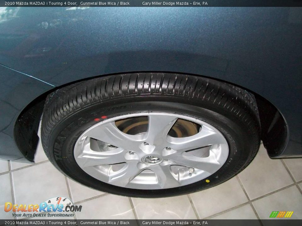 2010 Mazda MAZDA3 i Touring 4 Door Gunmetal Blue Mica / Black Photo #9
