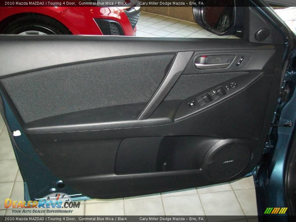 2010 Mazda MAZDA3 i Touring 4 Door Gunmetal Blue Mica / Black Photo #10