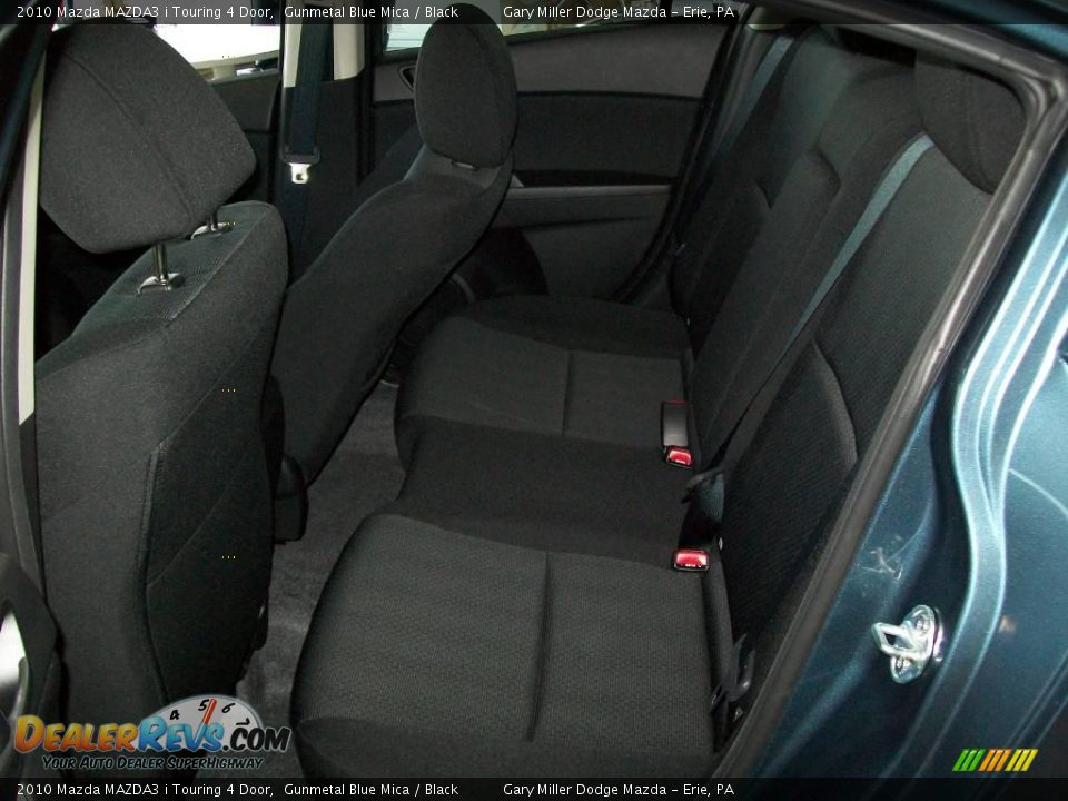 2010 Mazda MAZDA3 i Touring 4 Door Gunmetal Blue Mica / Black Photo #13