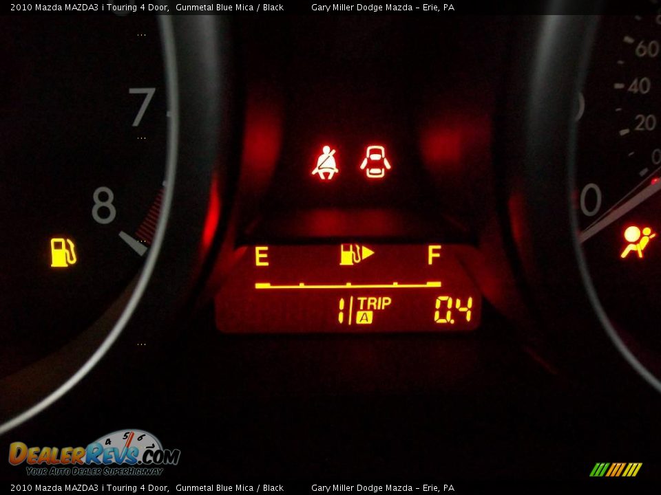 2010 Mazda MAZDA3 i Touring 4 Door Gunmetal Blue Mica / Black Photo #15