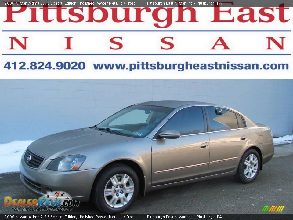 2006 Nissan Altima 2.5 S Special Edition Polished Pewter Metallic / Frost Photo #1