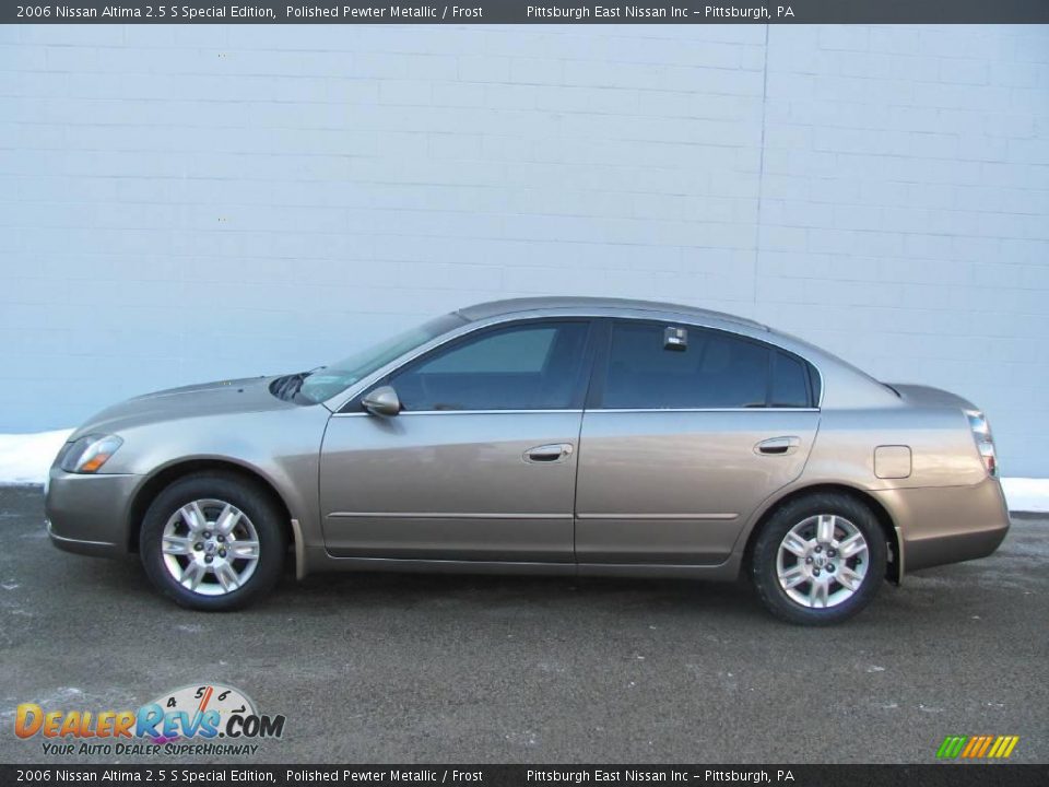 2006 Nissan Altima 2.5 S Special Edition Polished Pewter Metallic / Frost Photo #2