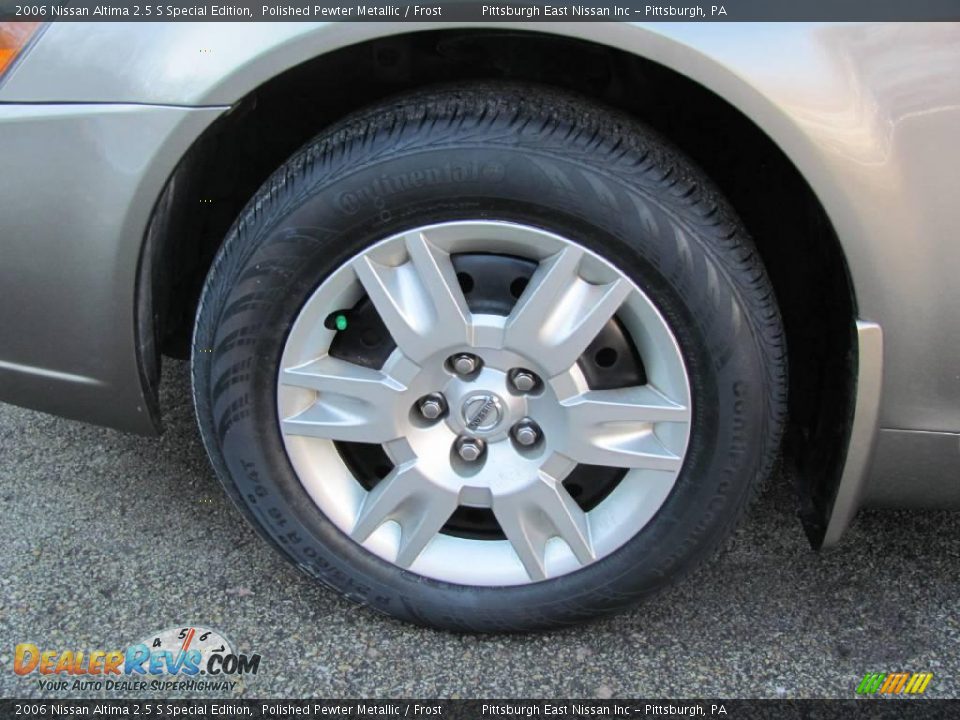 2006 Nissan Altima 2.5 S Special Edition Polished Pewter Metallic / Frost Photo #3