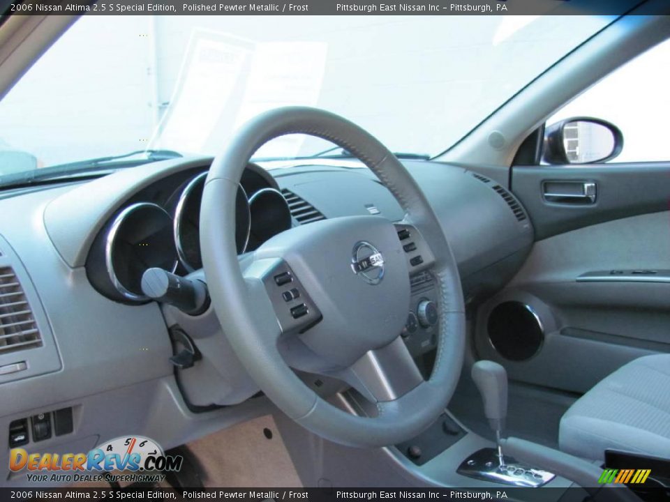 2006 Nissan Altima 2.5 S Special Edition Polished Pewter Metallic / Frost Photo #7