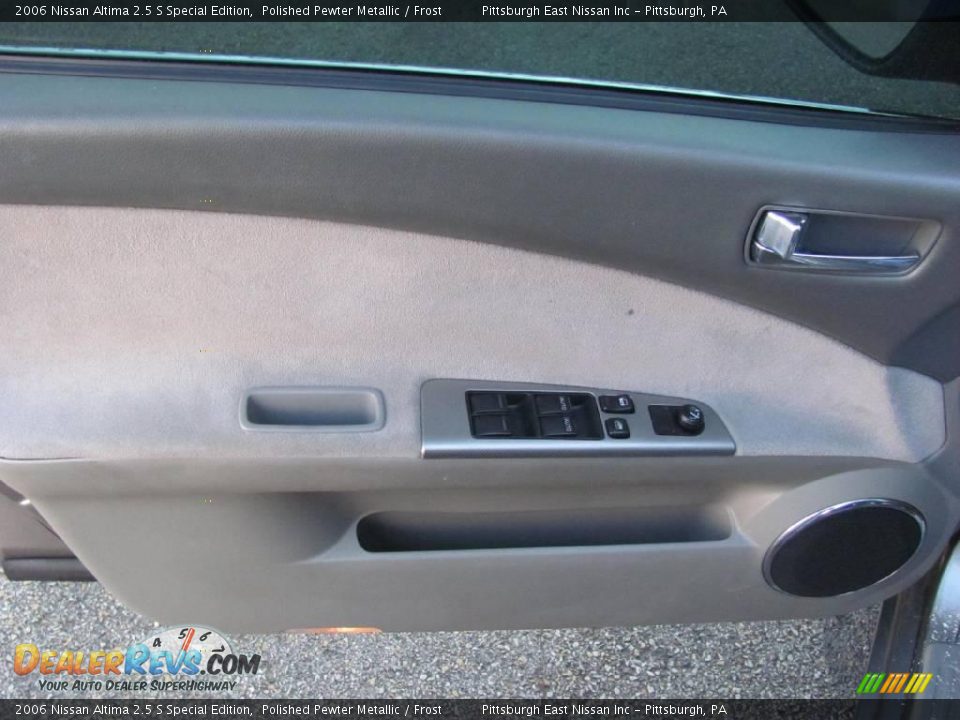 2006 Nissan Altima 2.5 S Special Edition Polished Pewter Metallic / Frost Photo #8