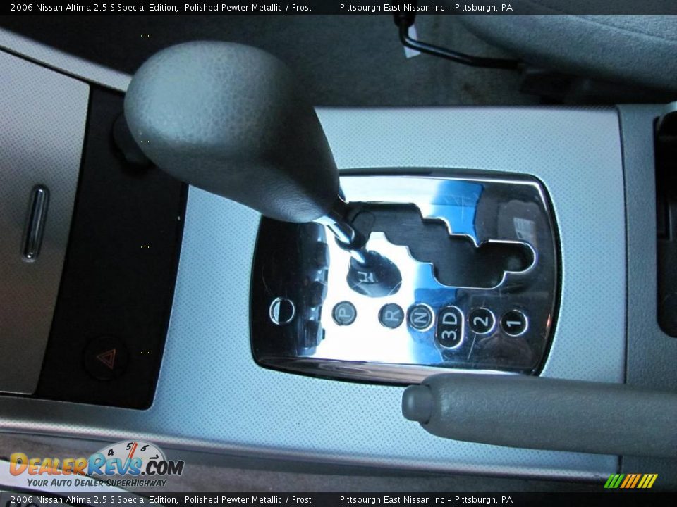 2006 Nissan Altima 2.5 S Special Edition Polished Pewter Metallic / Frost Photo #10