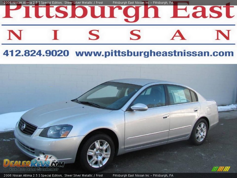 2006 Nissan Altima 2.5 S Special Edition Sheer Silver Metallic / Frost Photo #1