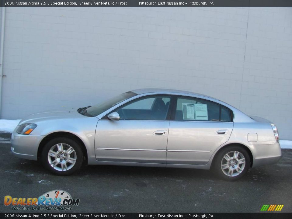 2006 Nissan Altima 2.5 S Special Edition Sheer Silver Metallic / Frost Photo #2