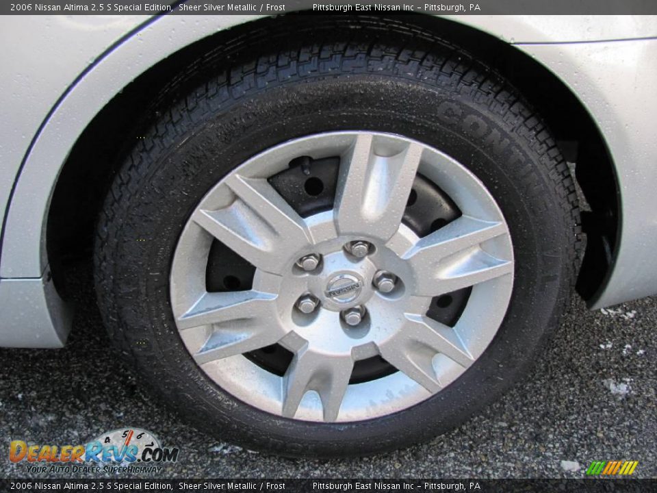 2006 Nissan Altima 2.5 S Special Edition Sheer Silver Metallic / Frost Photo #3