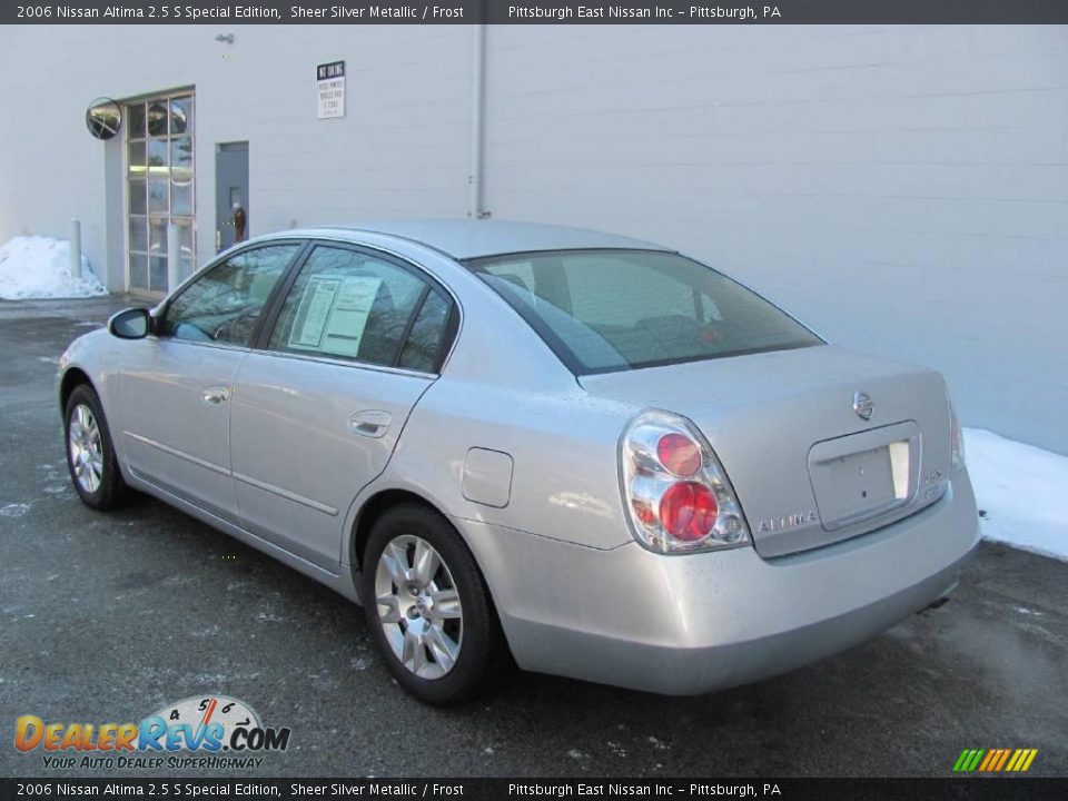 2006 Nissan Altima 2.5 S Special Edition Sheer Silver Metallic / Frost Photo #4