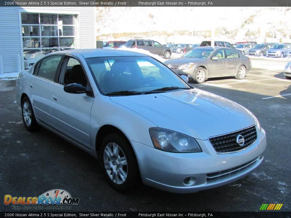 2006 Nissan Altima 2.5 S Special Edition Sheer Silver Metallic / Frost Photo #6