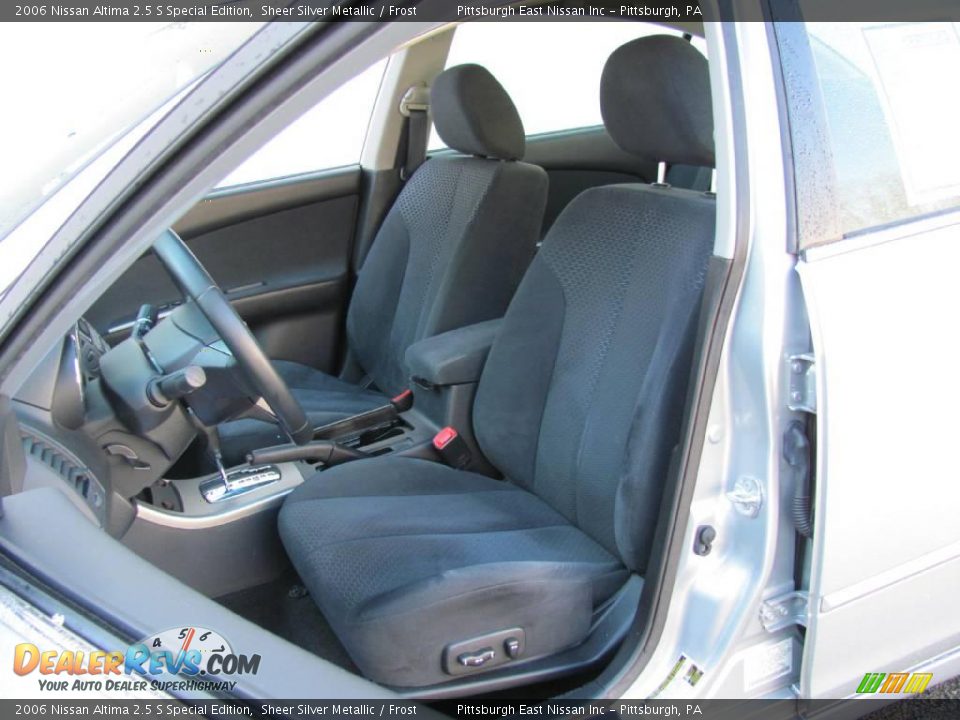 2006 Nissan Altima 2.5 S Special Edition Sheer Silver Metallic / Frost Photo #9