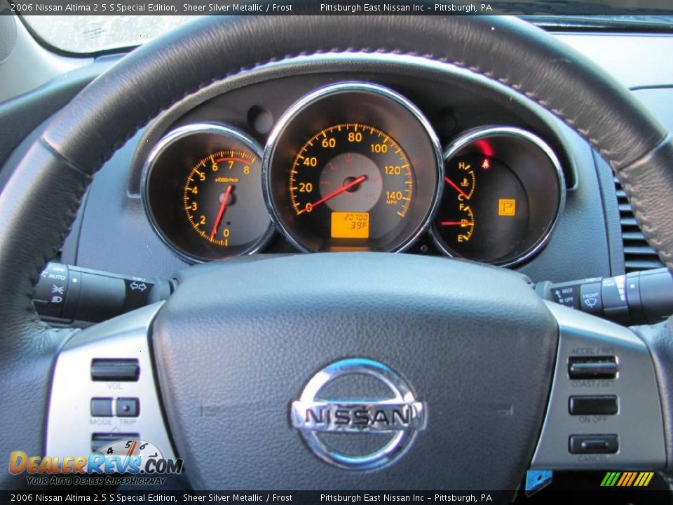 2006 Nissan Altima 2.5 S Special Edition Sheer Silver Metallic / Frost Photo #12
