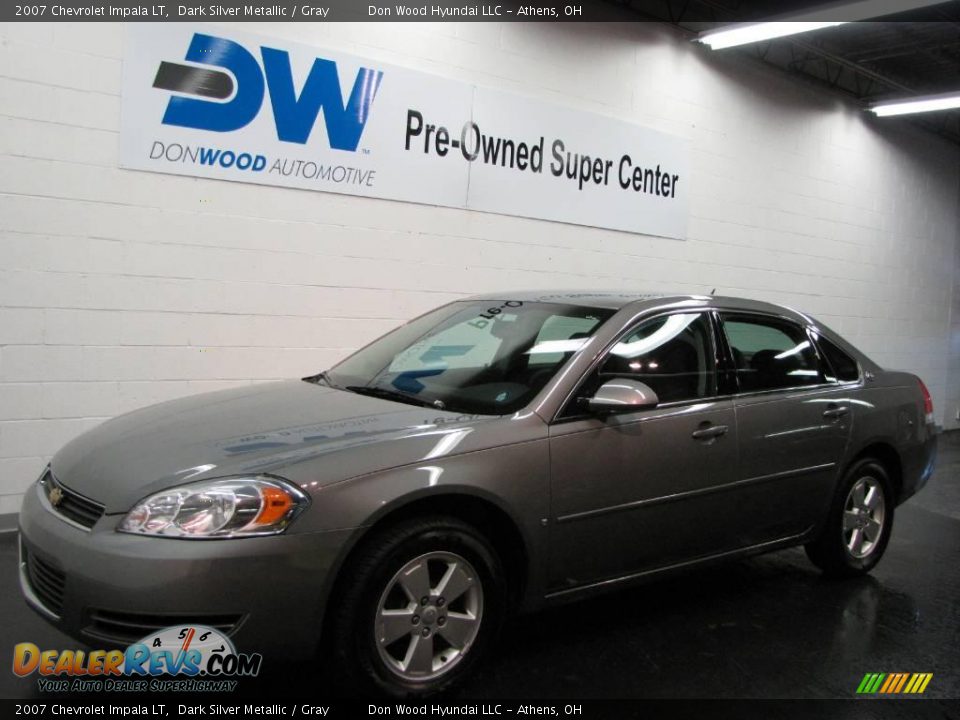 2007 Chevrolet Impala LT Dark Silver Metallic / Gray Photo #2