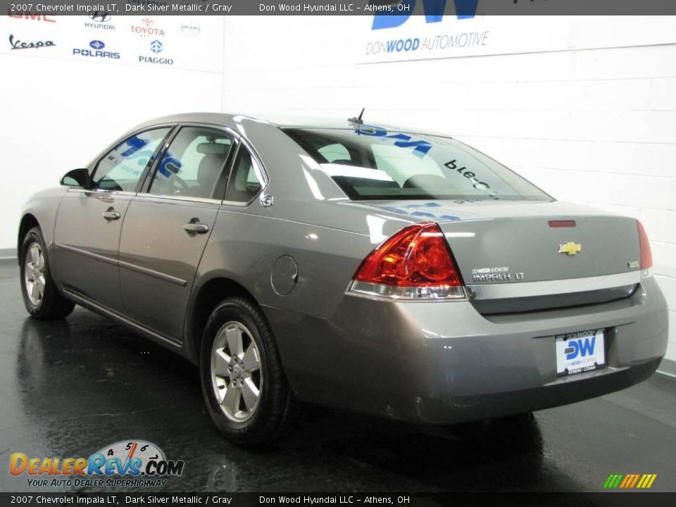 2007 Chevrolet Impala LT Dark Silver Metallic / Gray Photo #3