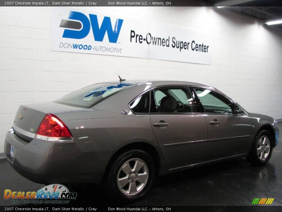 2007 Chevrolet Impala LT Dark Silver Metallic / Gray Photo #4