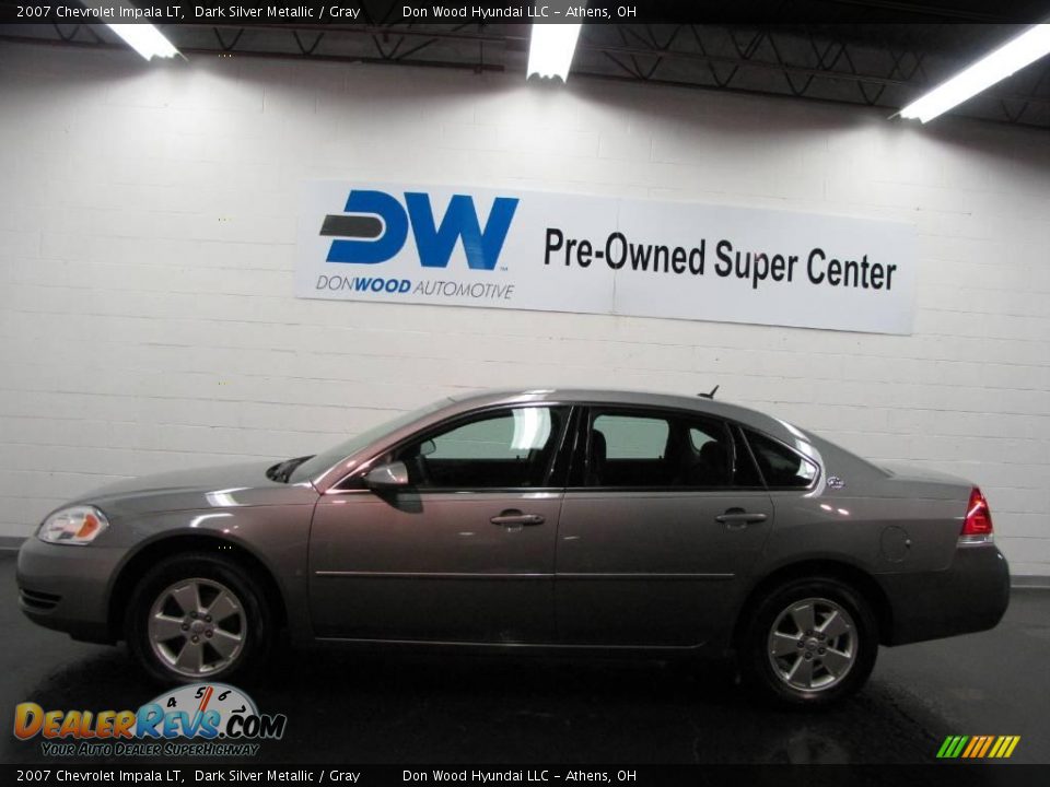 2007 Chevrolet Impala LT Dark Silver Metallic / Gray Photo #5