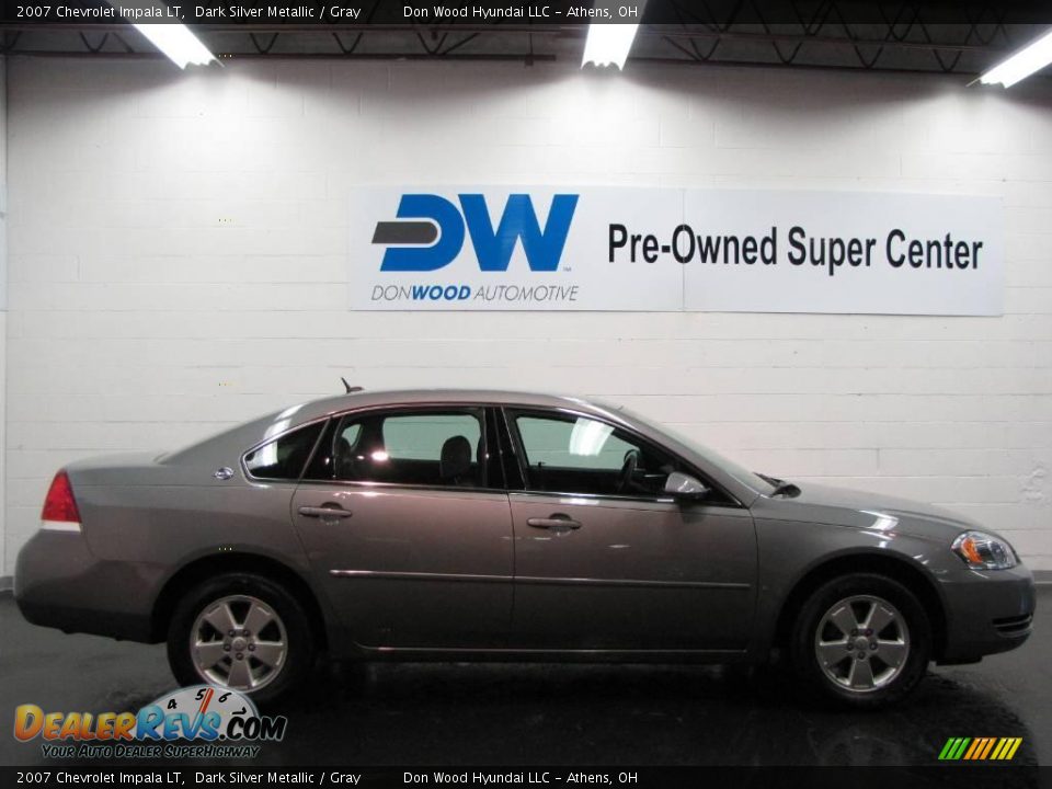 2007 Chevrolet Impala LT Dark Silver Metallic / Gray Photo #6