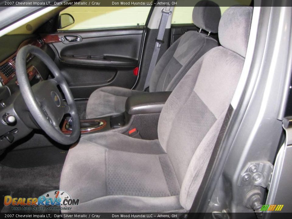 2007 Chevrolet Impala LT Dark Silver Metallic / Gray Photo #10